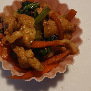 豚肉と野菜のソース煮込み